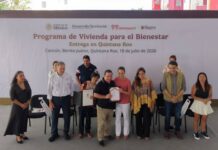 Los gobiernos deben ser facilitadores para la felicidad del pueblo: Presidenta encabeza entrega de vivienda en Cancún, Quintana Roo