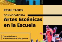 SE PRESENTAN LOS RESULTADOS DE LA CONVOCATORIA ARTES ESCÉNICAS EN LA ESCUELA, EDICIÓN 2026