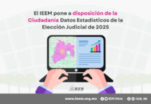EL IEEM PONE A DISPOSICIÓN DE LA CIUDADANÍA DATOS ESTADÍSTICOS DE LA ELECCIÓN JUDICIAL DE 2025