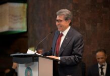 Fue muy buena la Quinta Reunión Plenaria del Grupo Parlamentario de Morena: Ricardo Monreal