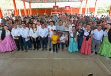 Con Trabajo que Transforma tu Municipio, Salomón Jara impulsa el desarrollo de Santiago Minas