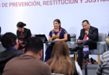 Cero tolerancia al despojo, ni redes ni cárteles inmobiliarios, asegura Clara Brugada al presentar acciones para Reforzar la Defensa del Patrimonio de las Familias