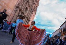 Sectur invita a disfrutar la riqueza cultural del 29.º Festival Zacatecas del Folclor Internacional