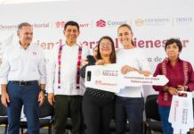 Entregan Sheinbaum y Jara viviendas seguras, dignas y adecuadas para vivir