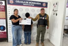 LOCALIZA GUARDIA MUNICIPAL DE NAUCALPAN A MENOR DESAPARECIDO Y LO REINTEGRA CON SU FAMILIA