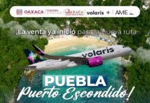 Disponibles los boletos para el nuevo vuelo Puebla – Puerto Escondido que operará a partir del 1 de diciembre