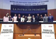 Entregan en el Senado Premio a la Juventud 2026
