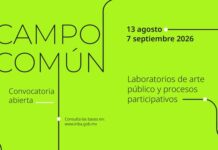 INBAL PRESENTA “CAMPO COMÚN”: NUEVO PROGRAMA DE FORMACIÓN PARA JÓVENES ARTISTAS EN ARTE PÚBLICO Y PROCESOS PARTICIPATIVOS
