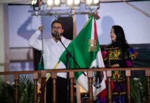 ISAAC MONTOYA ENCABEZA EL GRITO DE INDEPENDENCIA Y RECONOCE LA DIGNIDAD DEL PUEBLO TRABAJADOR DE NAUCALPAN