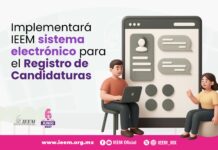 IMPLEMENTARÁ IEEM SISTEMA ELECTRÓNICO PARA EL REGISTRO DE CANDIDATURAS