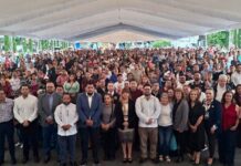 ENCABEZA ALCALDE ISAAC MONTOYA CONMEMORACIÓN DEL 152 ANIVERSARIO DE NAUCALPAN