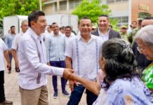Recorre Jara Juchitán; constata gobernabilidad y seguridad, resultados del trabajo coordinado entre su administración y la federación
