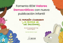 FOMENTA IEEM VALORES DEMOCRÁTICOS CON NUEVA PUBLICACIÓN INFANTIL