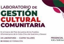 LA SECRETARÍA DE CULTURA FORTALECE LA GESTIÓN CULTURAL COMUNITARIA, EN EL MARCO DEL PLAN DE JUSTICIA DE LOS PUEBLOS AFROMEXICANOS