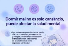 Dormir mal no es solo cansancio, puede afectar la salud mental