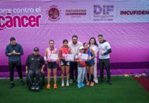 CIENTOS DE FAMILIAS NAUCALPENSES ASISTEN A SEGUNDA EDICIÓN DE LA CARRERA CORRE CONTRA EL CÁNCER 2026