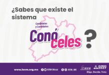 ¿SABES QUE EXISTE EL SISTEMA “CANDIDATAS Y CANDIDATOS CONÓCELES”?