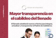 Impulsa senador Higinio Martínez nuevo Padrón de Cabilderos de Cámara de Senadores