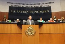 La soberanía y el interés nacional no se negocian, no se limitan, no se subordinan a nadie: secretario Roberto Velasco ante el Senado